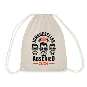 Bachelor Party 2024 Bachelor Party - Drawstring Bag - nature - Front