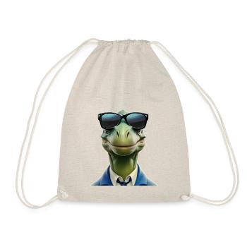 Dinosaur - Drawstring Bag - nature - Front