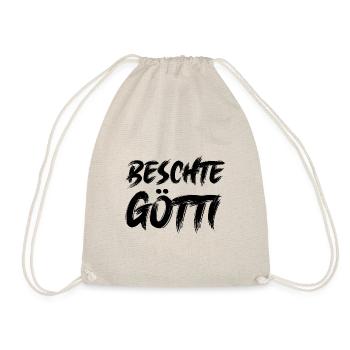 Beschte Götti uf da Welt bescht Götti Schweiz - Turnbeutel - Natur - Vorne