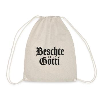 Beschte Götti uf da Welt bescht Götti Schweiz - Turnbeutel - Natur - Vorne