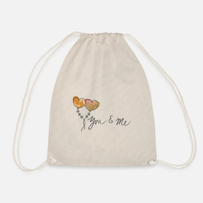 YoU Me DESIGN - Turnbeutel - Natur