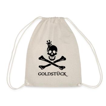~ Goldstück ~ - Turnbeutel - Natur - Vorne