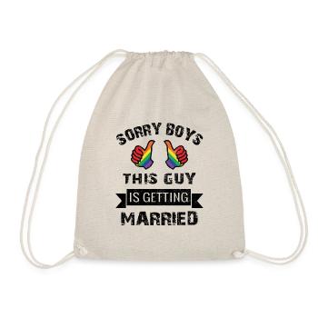 Adieu LGBT enterrement de vie de garçon - Sac de sport léger - nature - Devant