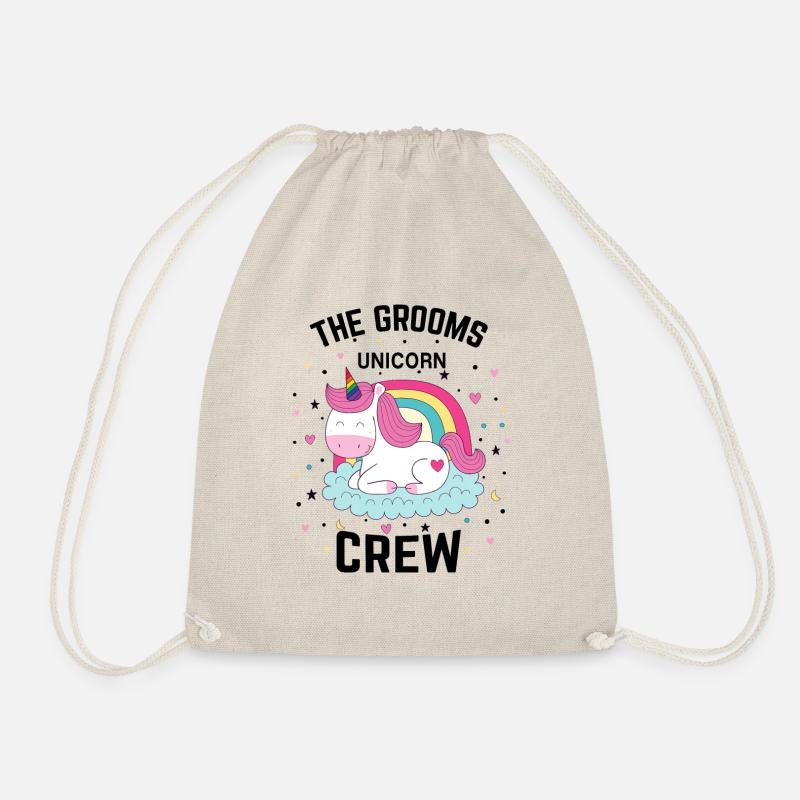 LGBT bachelor party goodbye - Drawstring Bag - nature