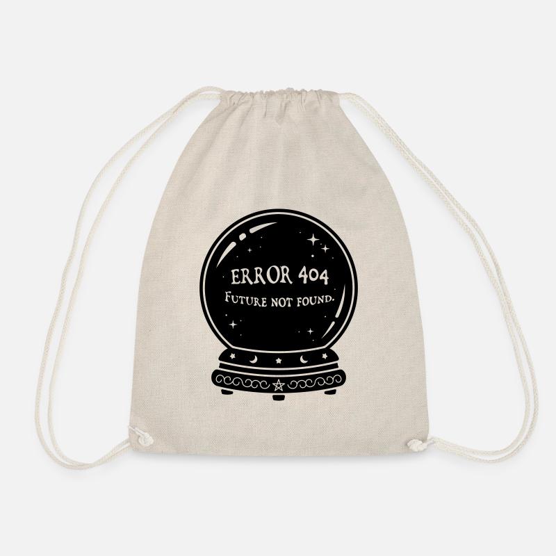 Funny crystal ball - Drawstring Bag - nature