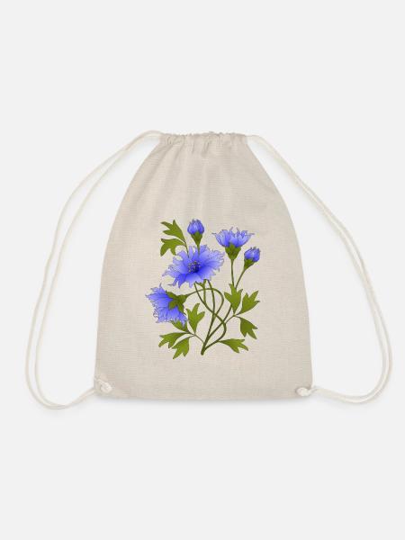 Blumen - Turnbeutel - Natur