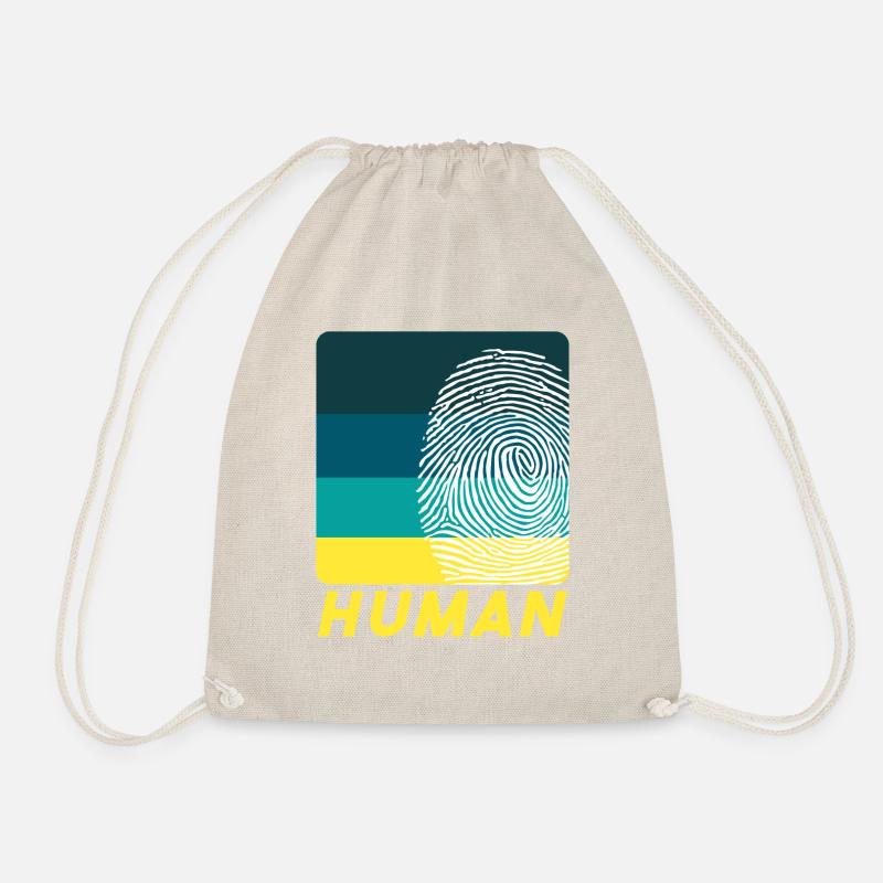 Human Fingerprints - Turnbeutel - Natur