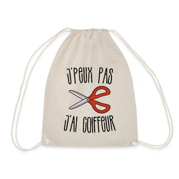J'peux pas j'ai coiffeur - Sac de sport léger - nature - Devant