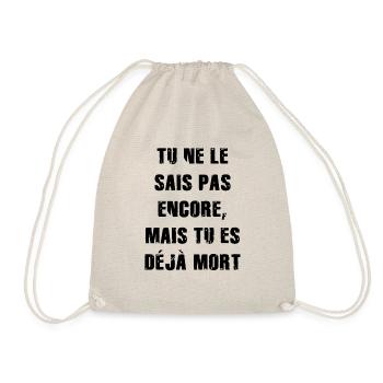 tu ne le sais pas encore mais tu es déjà - Sac de sport léger - nature - Devant
