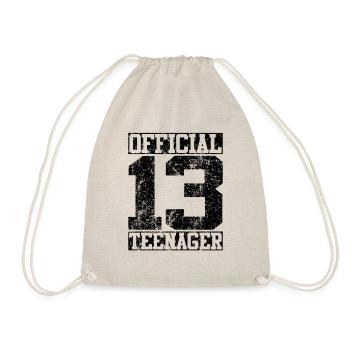 Officiellement un adolescent - Regard affligé - Sac de sport léger - nature - Devant