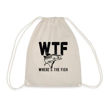 Wo ist der Fisch? - Turnbeutel - Natur - Vorne