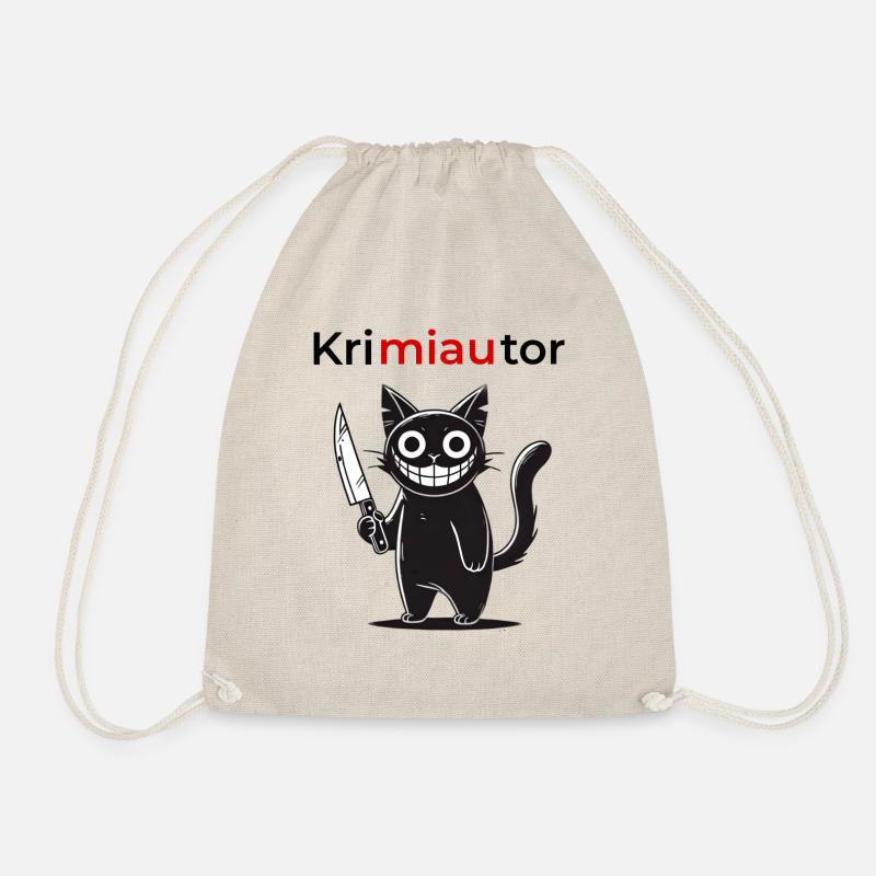 KriMIAUtor - Turnbeutel - Natur