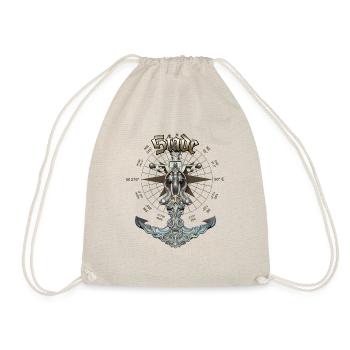 Stade Anchor Nautical Sailing Boat Summer - Turnbeutel - Natur - Vorne