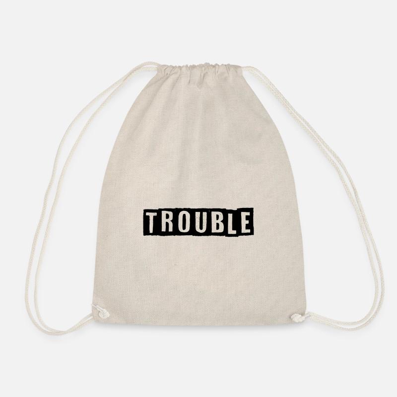 Trouble noir - Sac de sport léger - nature