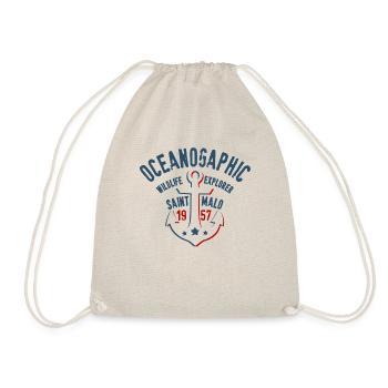 Oceanographic St Malo Wildlife explorer - Drawstring Bag - nature - Front