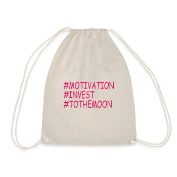 Argent Motivation Profit Profit Performance Rendement - Sac de sport léger - nature - Devant