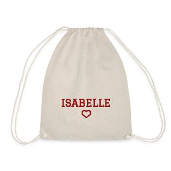 Isabelle Heart - Drawstring Bag - nature - Front
