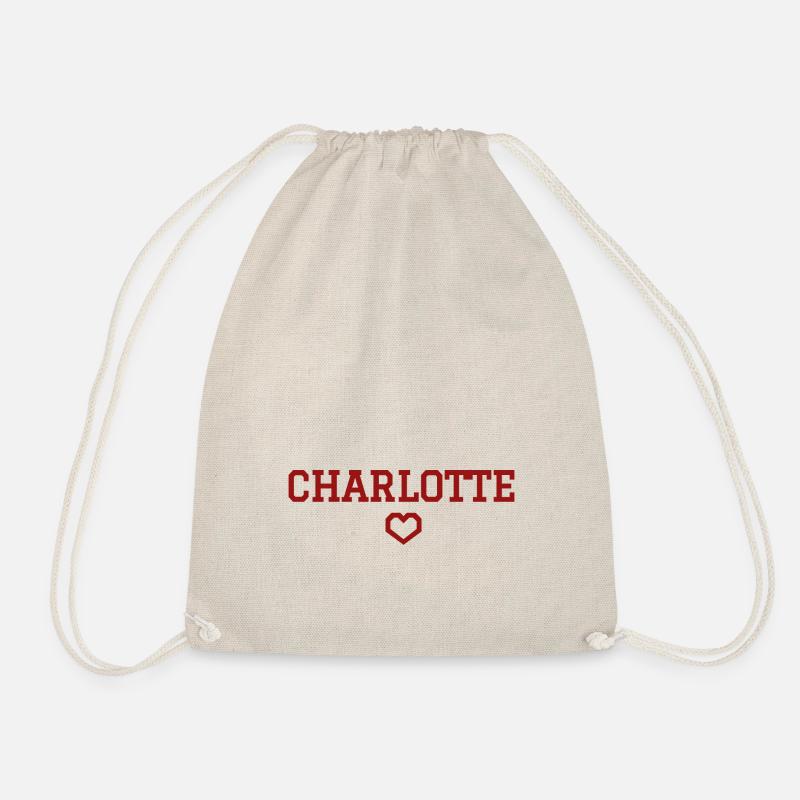 Charlotte cœur - Sac de sport léger - nature