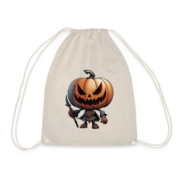 Halloween Pumpkin - Scary Character - Drawstring Bag - nature - Front