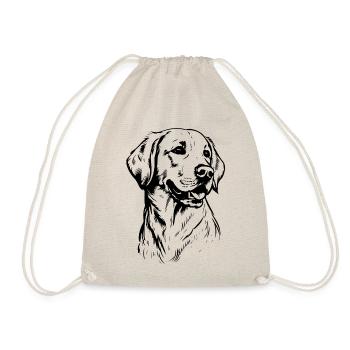Labrador Retriever, Dogdad, Dogmom, Doglover - Sac de sport léger - nature - Devant