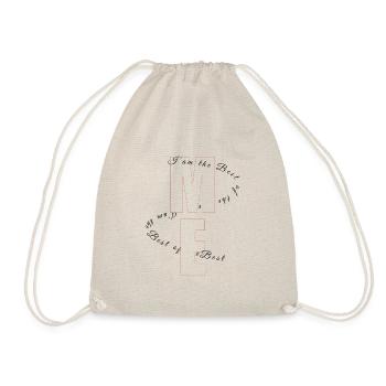 I am the best noir - Sac de sport léger - nature - Devant