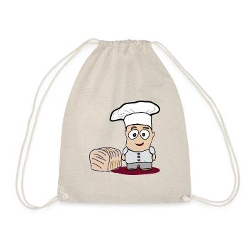 baker - Drawstring Bag - nature - Front