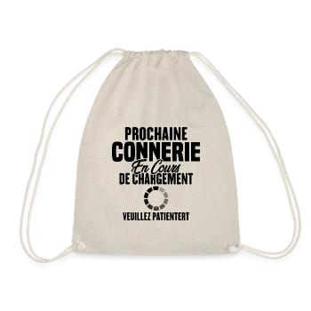 Prochaine Connerie En Cours De Chargement - Sac de sport léger - nature - Devant