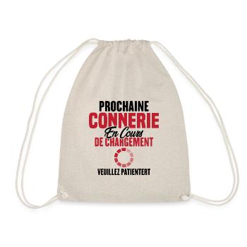 Prochaine Connerie En Cours De Chargement - Sac de sport léger - nature - Devant