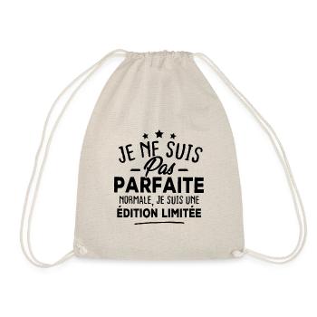Pas parfaite Normale je suis une édition limitée - Sac de sport léger - nature - Devant