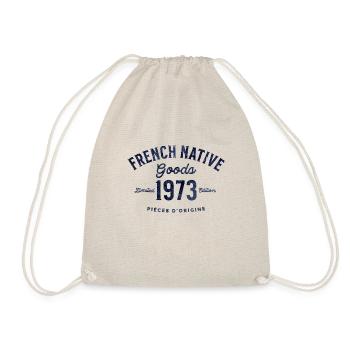French native Goods 1973 - Sac de sport léger - nature - Devant