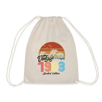 Unique vintage copy 1983 Limited edition - Drawstring Bag - nature - Front