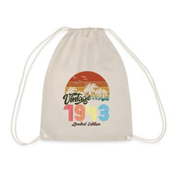 Vintage unique copy 1943 Limited edition - Drawstring Bag - nature - Front
