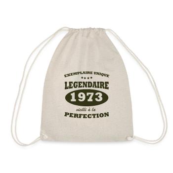 Vintage unique copy 1973 Limited edition - Drawstring Bag - nature - Front