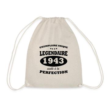 Vintage exemplaire unique 1943 Edition limitée - Sac de sport léger - nature - Devant