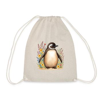 Niedlicher Pinguin - Turnbeutel - Natur - Vorne