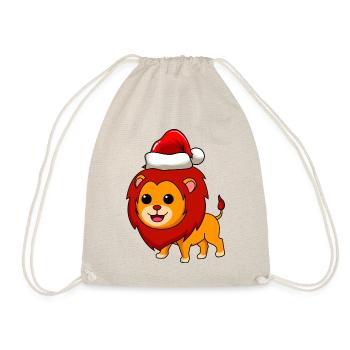 Léo Comique Noël - Sac de sport léger - nature - Devant