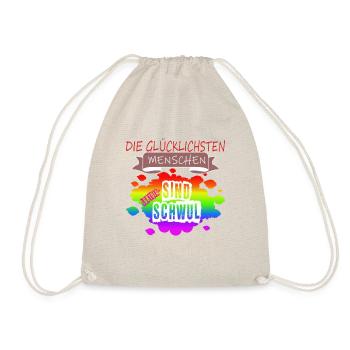 LGBTQ Trans Homosexuell Lesbisch Ehe für alle Bi - Turnbeutel - Natur - Vorne