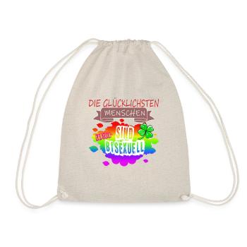 LGBTQ Trans Homosexuell Lesbisch Ehe für alle Bi - Turnbeutel - Natur - Vorne