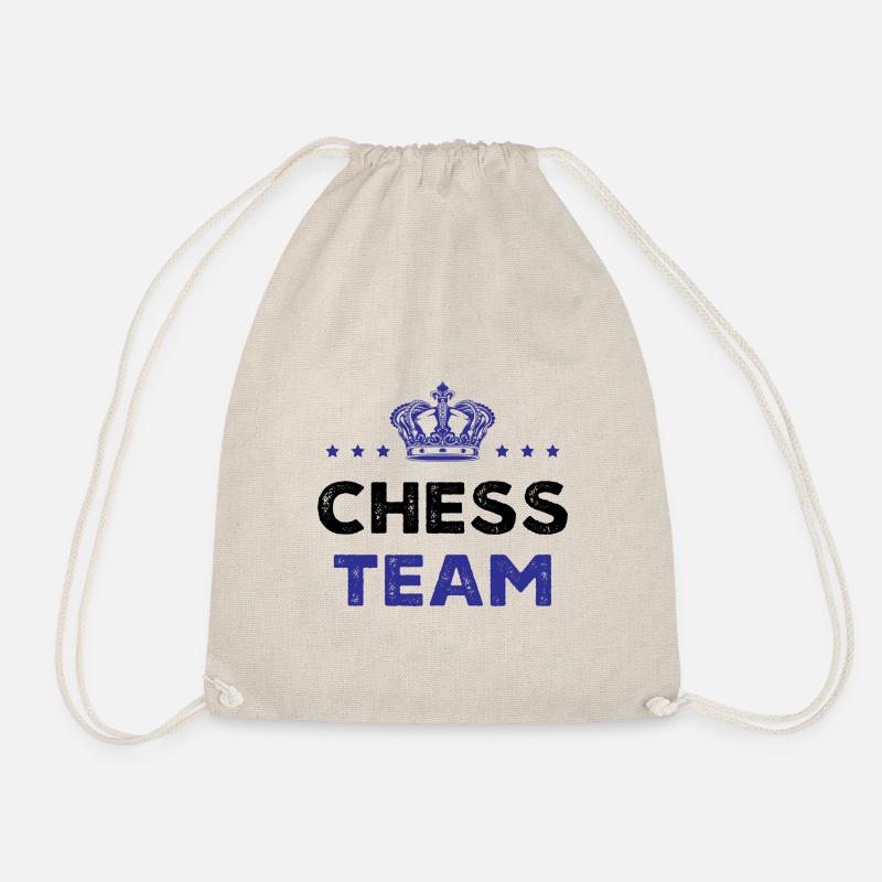 Chess Team - Turnbeutel - Natur