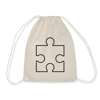 puzzle - Turnbeutel - Natur - Vorne