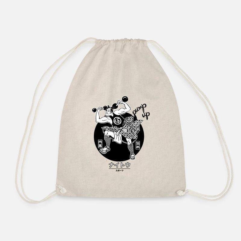 Muchi Samurai - Turnbeutel - Natur
