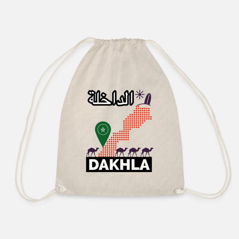 Dakhla - Drawstring Bag - nature