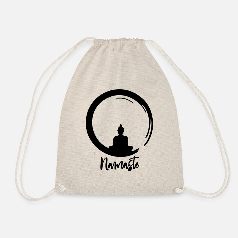 Namaste - Drawstring Bag - nature