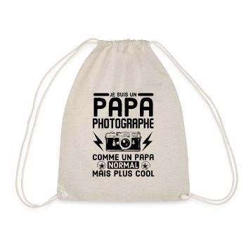 Papa photographe 1 - Sac de sport léger - nature - Devant