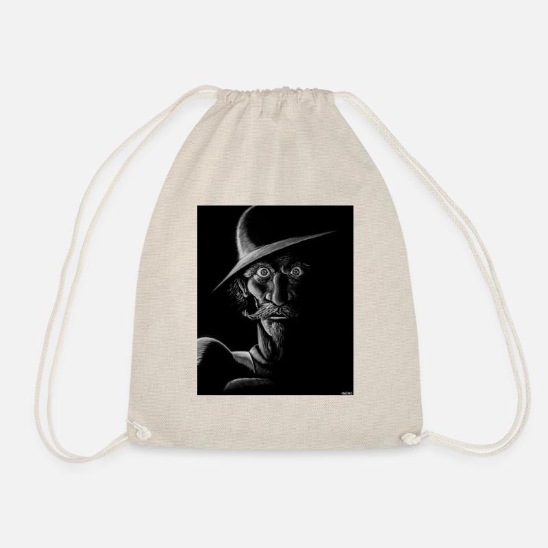 Don Quixote - Drawstring Bag - nature