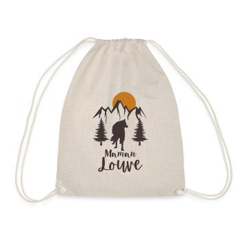Maman Louve 2 - Sac de sport léger - nature - Devant