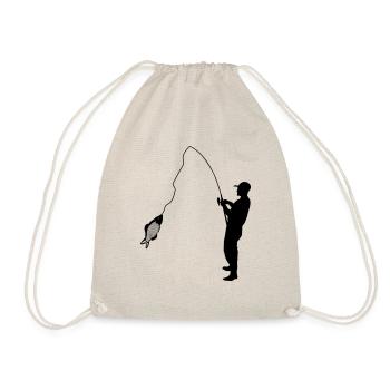 Angler - Drawstring Bag - nature - Front
