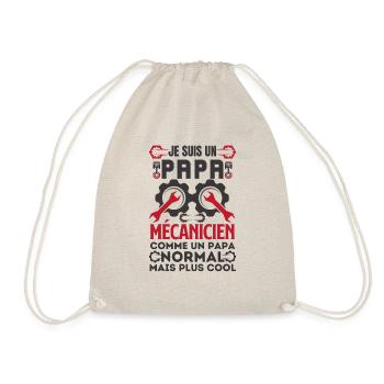 Papa mécanicien 5 - Sac de sport léger - nature - Devant
