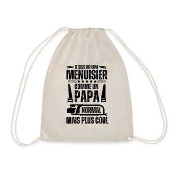 Cool papa Menuisier 1 - Sac de sport léger - nature - Devant