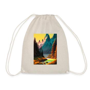 Paysage nature forêt 2 - Sac de sport léger - nature - Devant